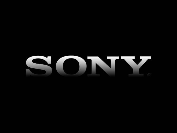 Sony Logo Half Faded Background