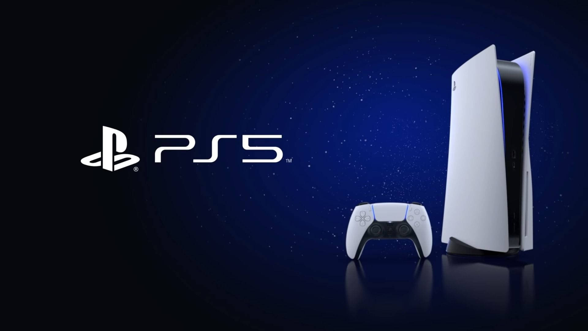 Sony Ps5 Gaming Set Background