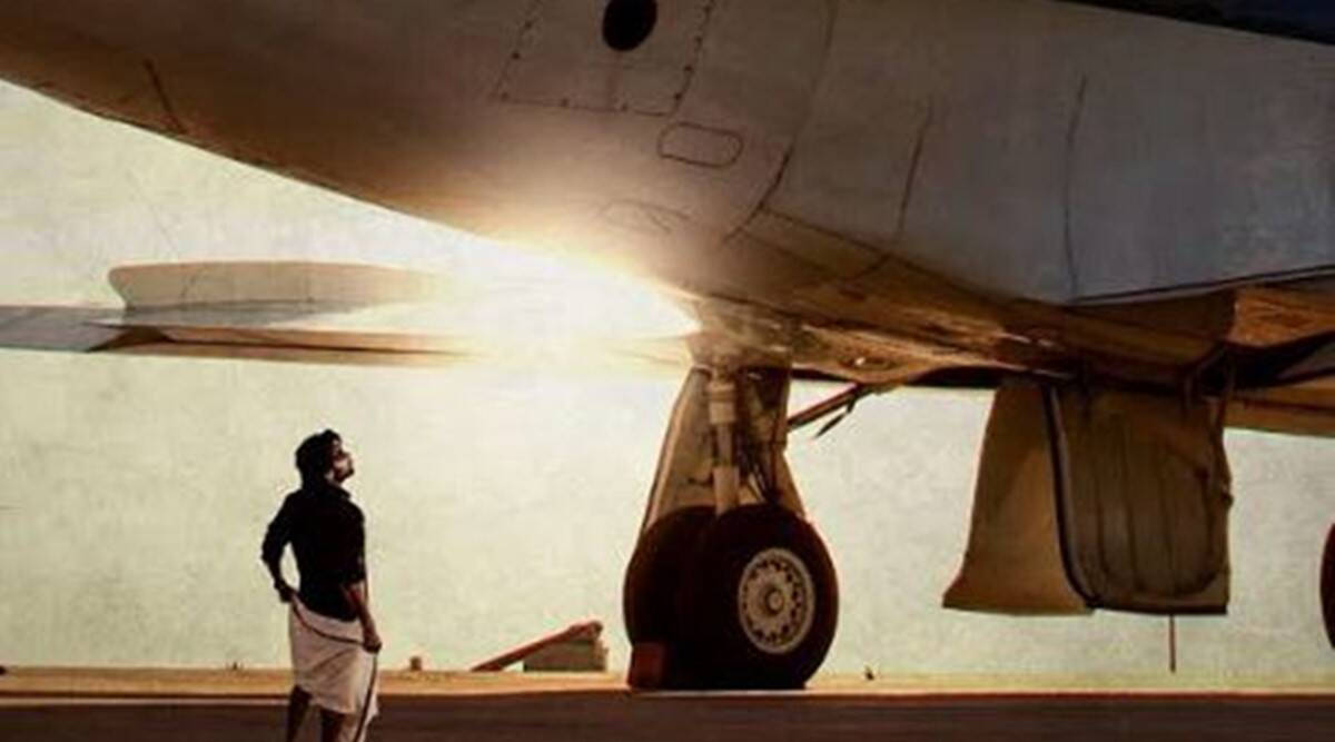 Soorarai Pottru Suriya Underneath Airplane
