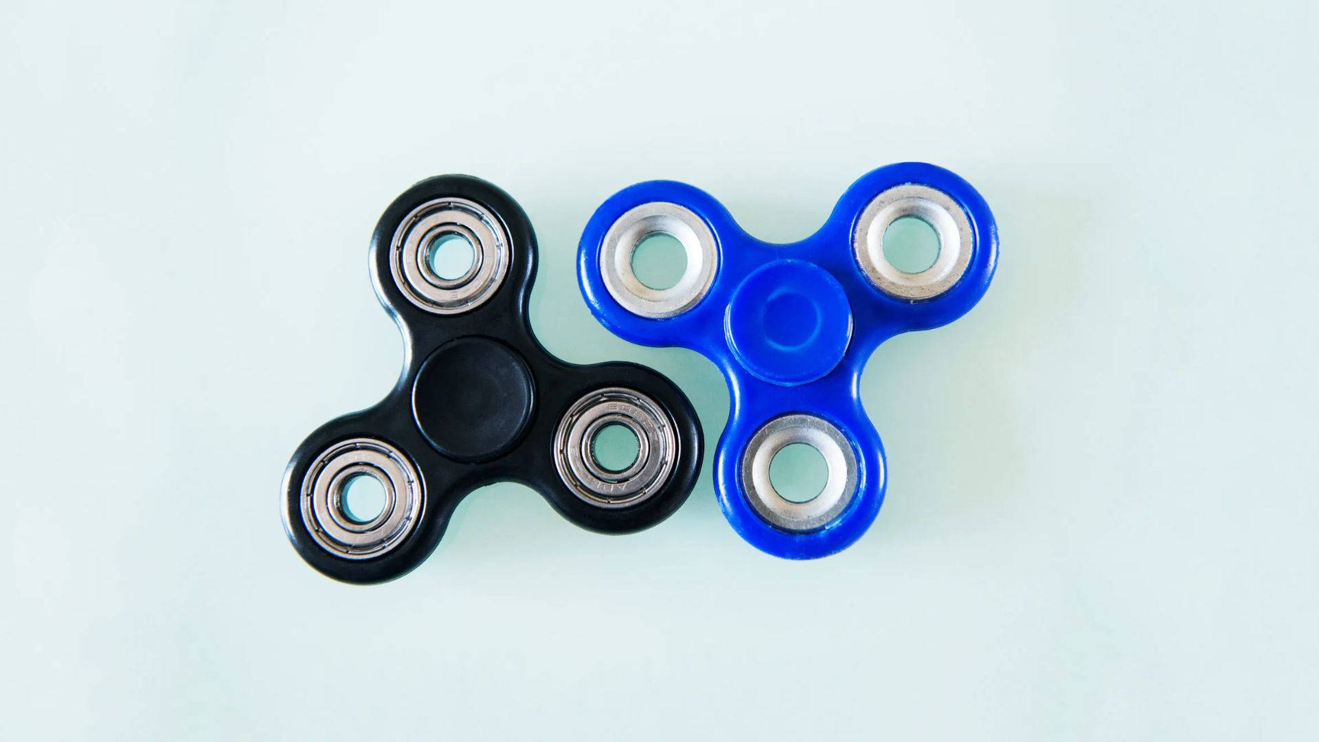 Soothing Design: Black And Blue Fidget Toys