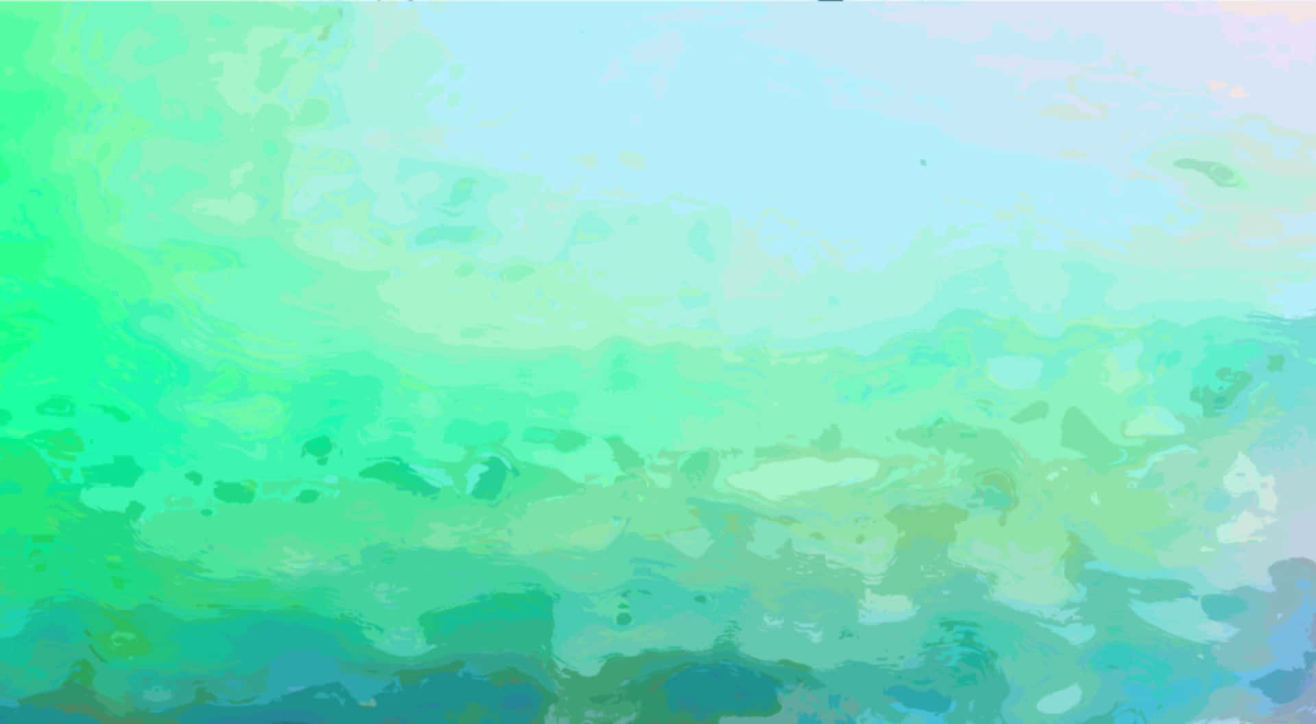 Soothing Pastel Green Aesthetic Desktop Wallpaper Background
