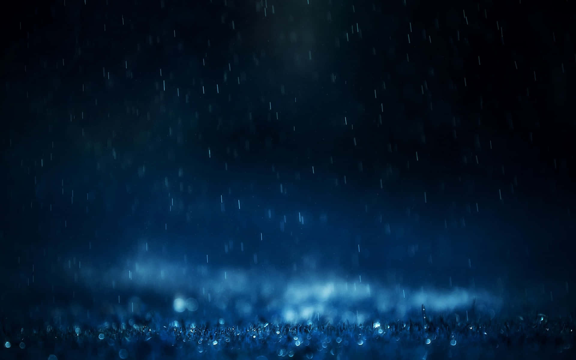Soothing Rain Drops Desktop Background Background