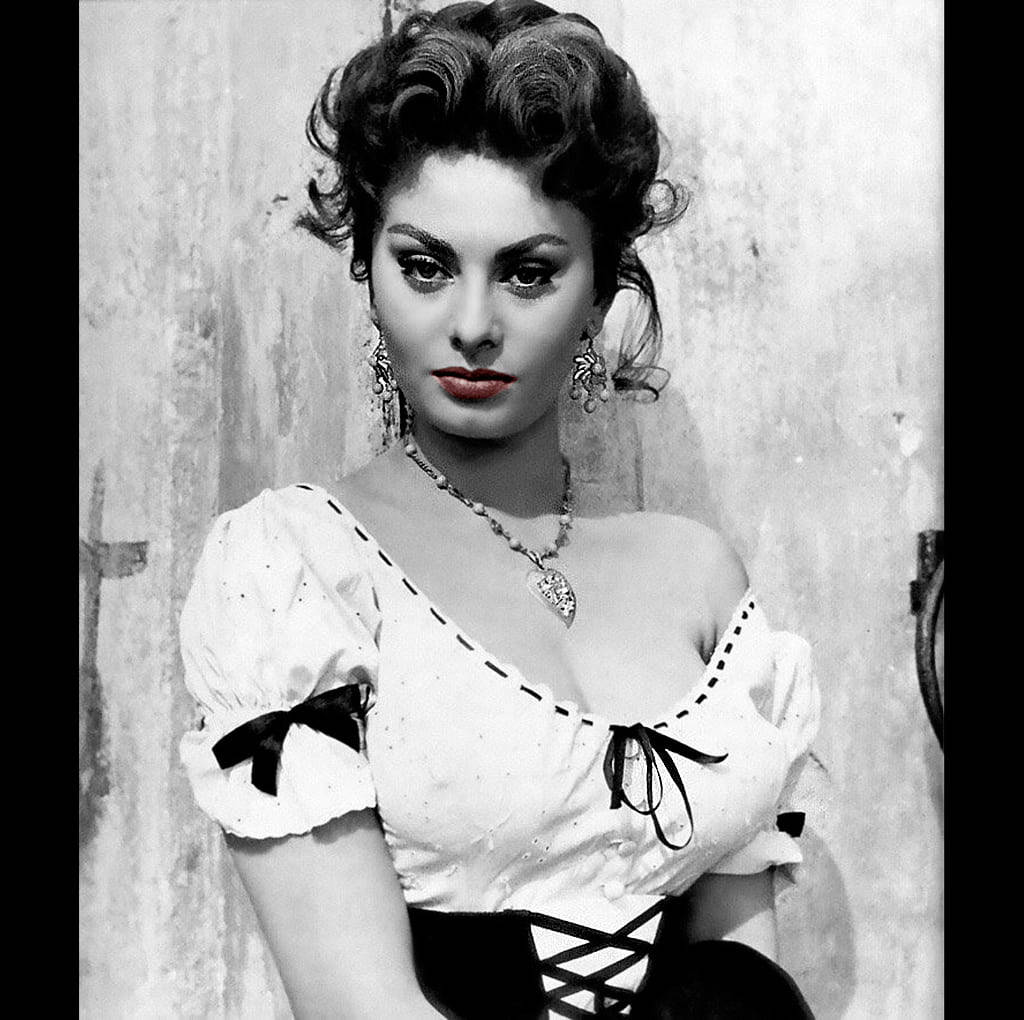 Sophia Loren In Miller's Beautiful Wife Background