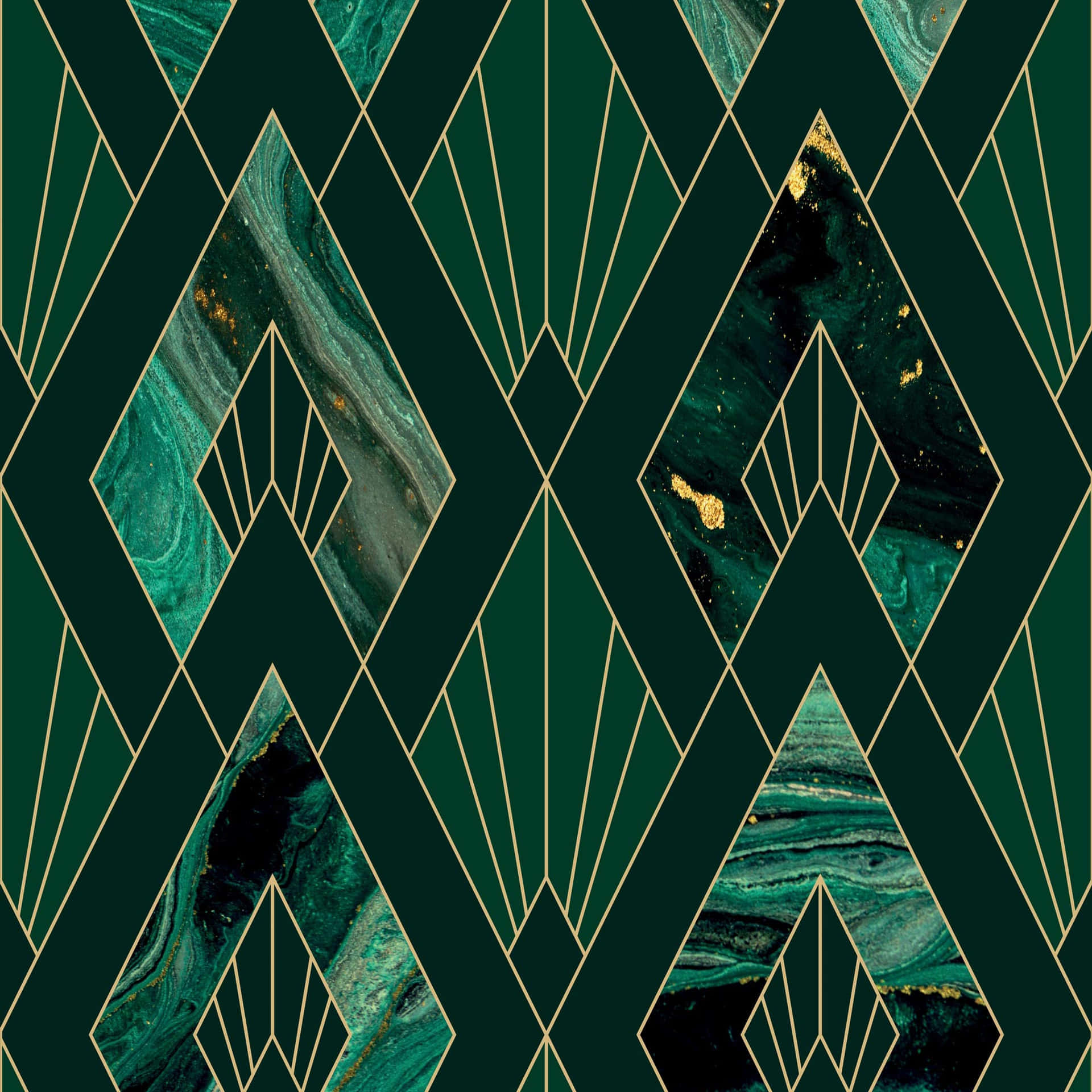 Sophisticated Art Deco Design Iphone Background