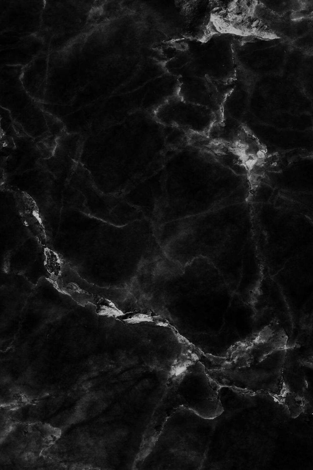 Sophisticated Black White Marble Iphone