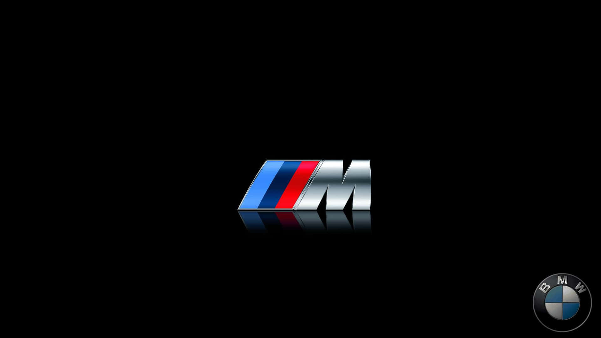 Sophisticated Bmw Logo Display Background