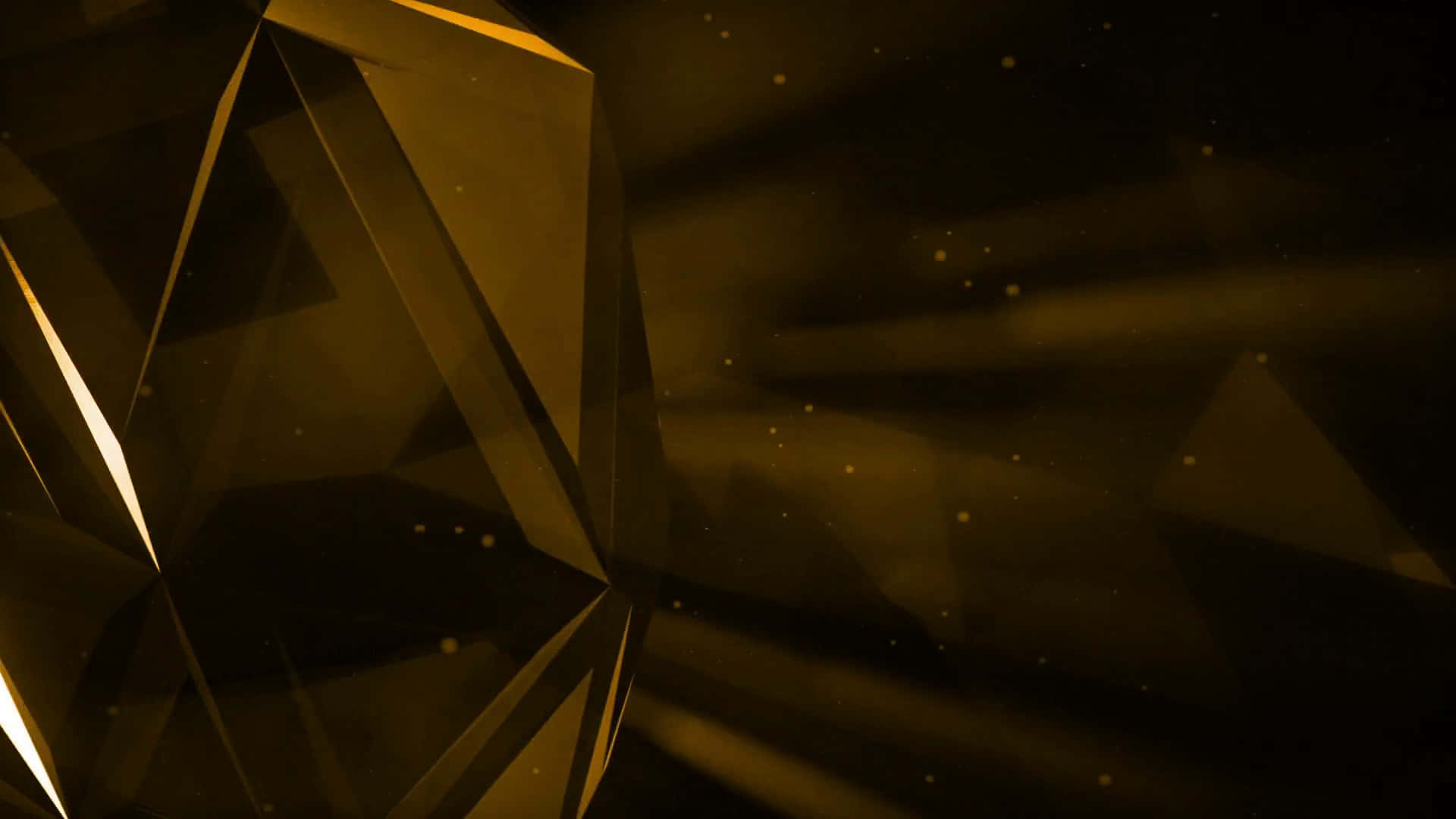 Sophisticated Elegance In Black And Gold Background