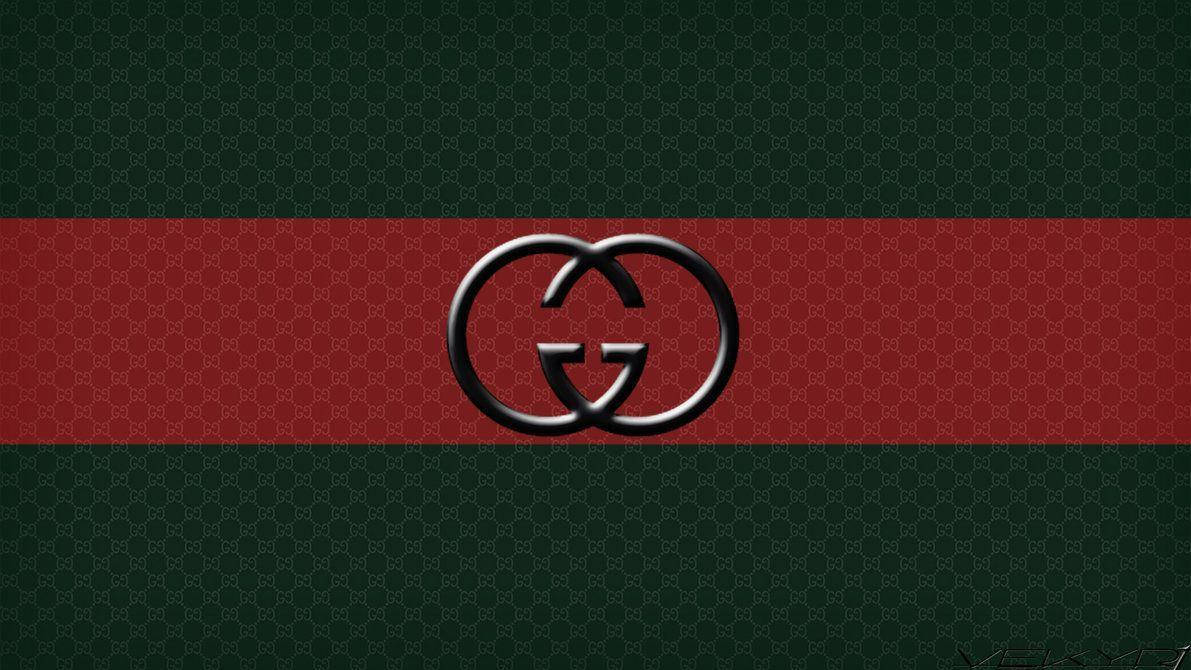 Sophisticated Gucci Logo Background