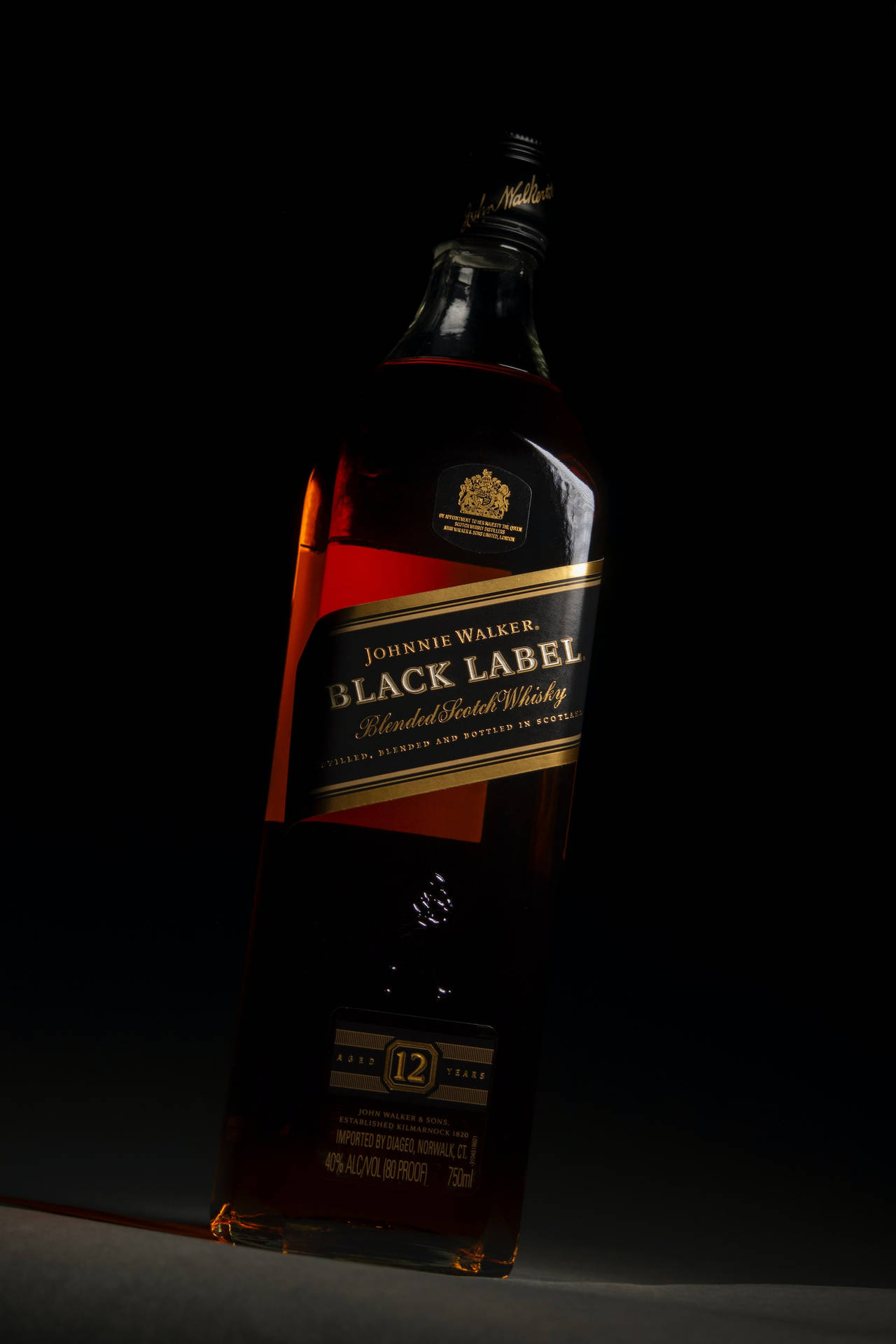 Sophisticated Johnnie Walker Bottle