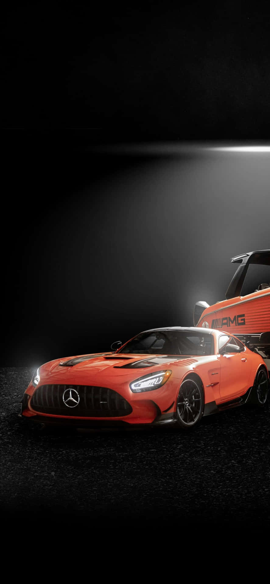 Sophisticated Power Of The Mercedes Gts Background