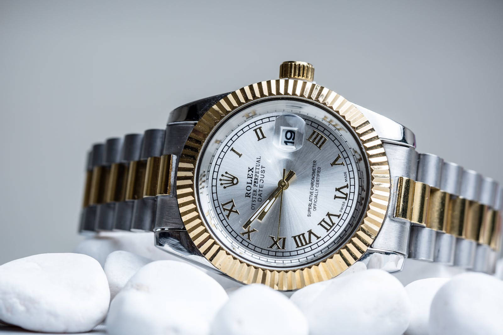 Sophisticated Silver And Gold Rolex - The Definition Of Luxury