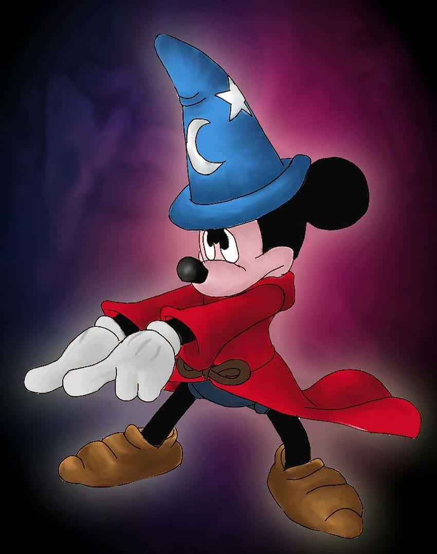 Sorcerer Mickey Fantasia Background