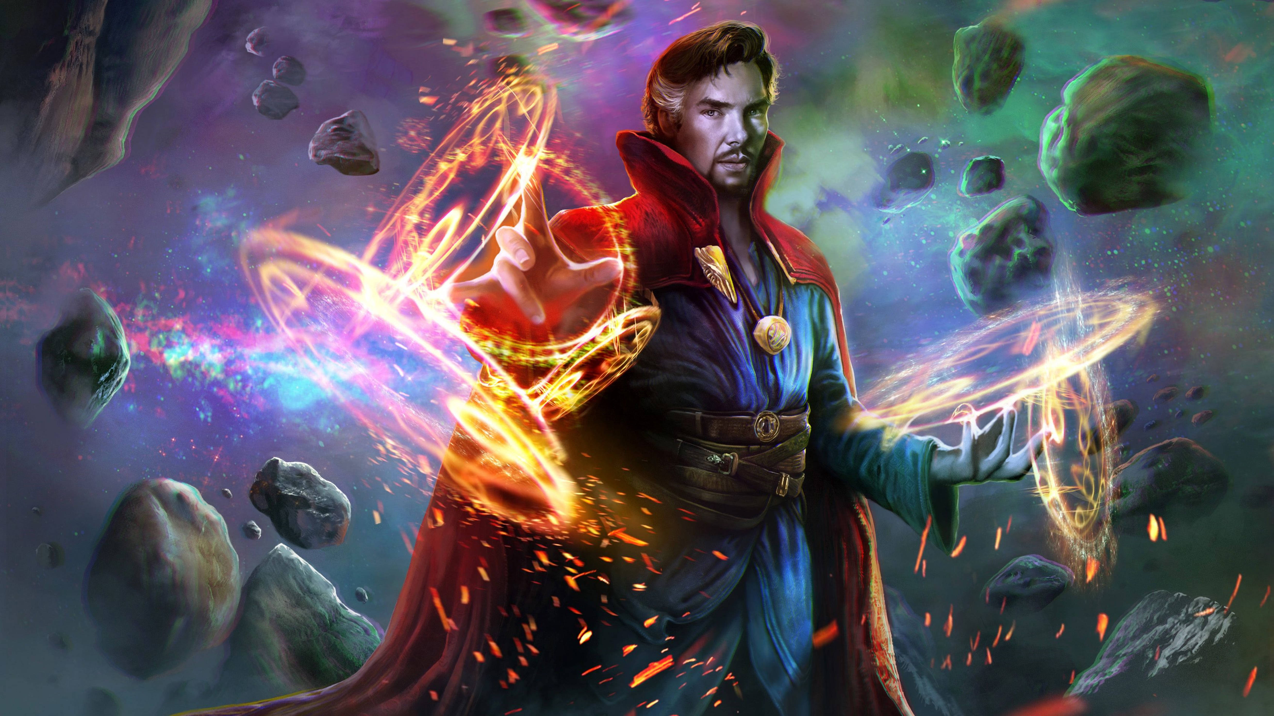 Sorcerer Supreme Doctor Strange 4k Background