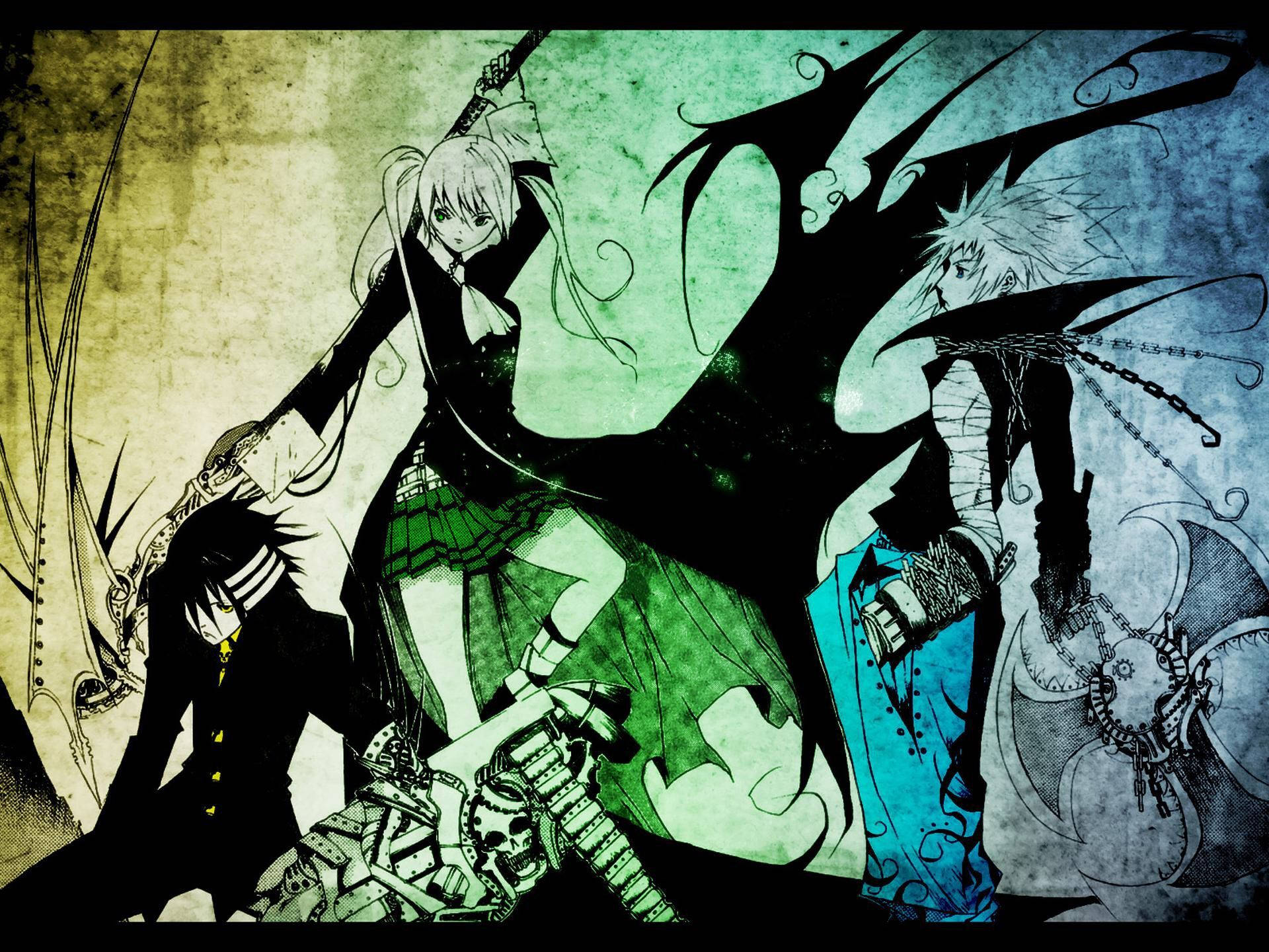 Soul Eater Cool Anime Poster Background
