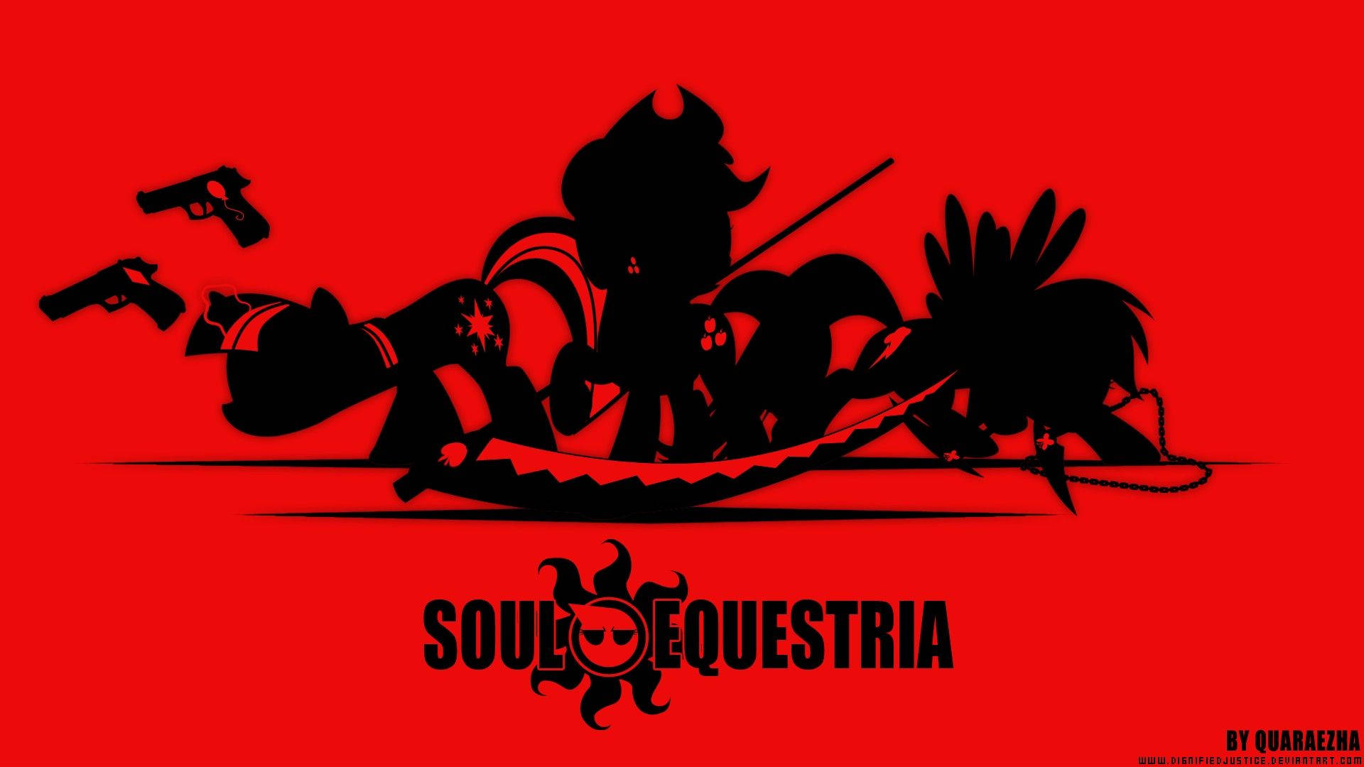 Soul Eater Deviantart On Red Background Background