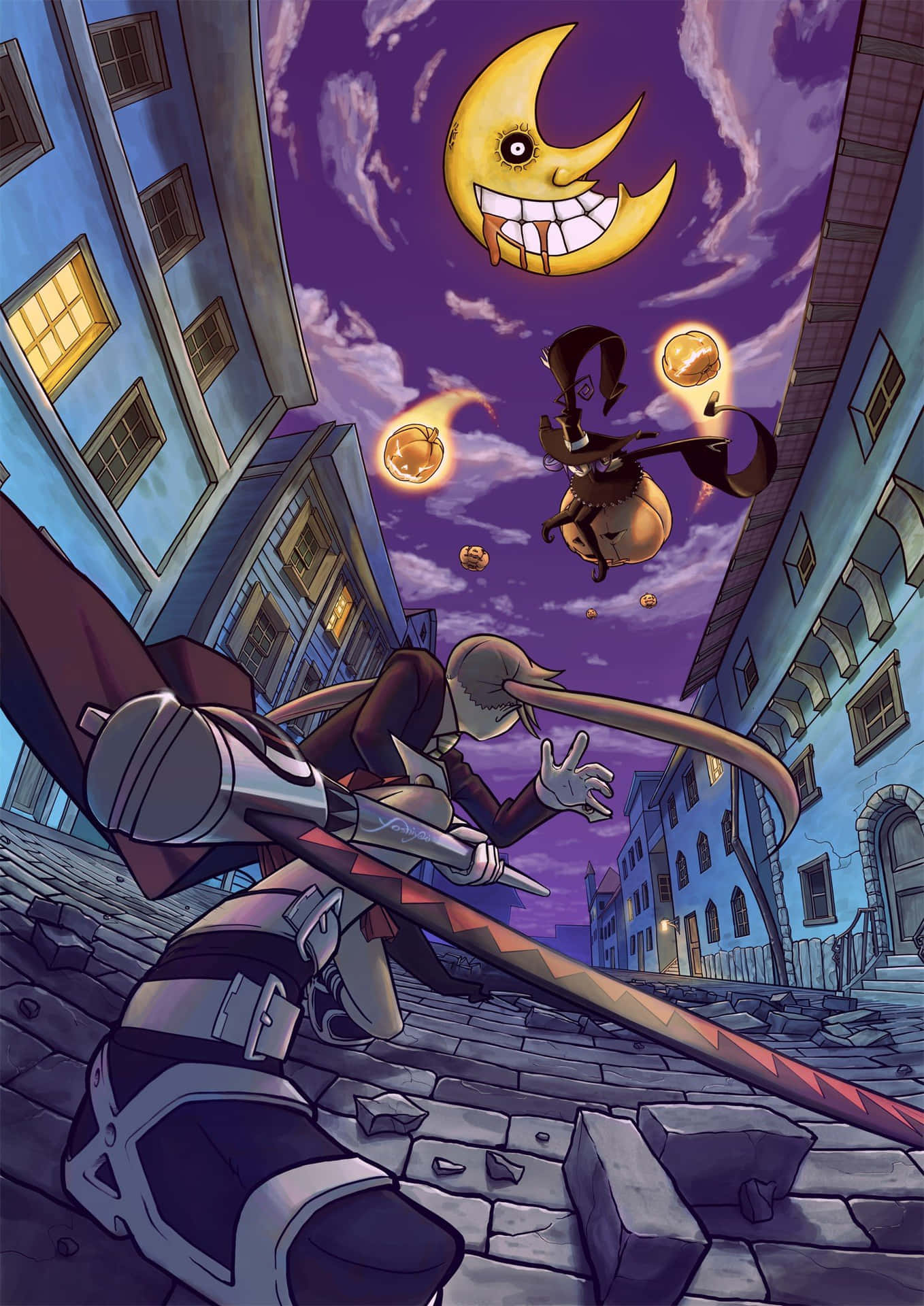 Soul Eater Manga Brings Epic Adventures Background