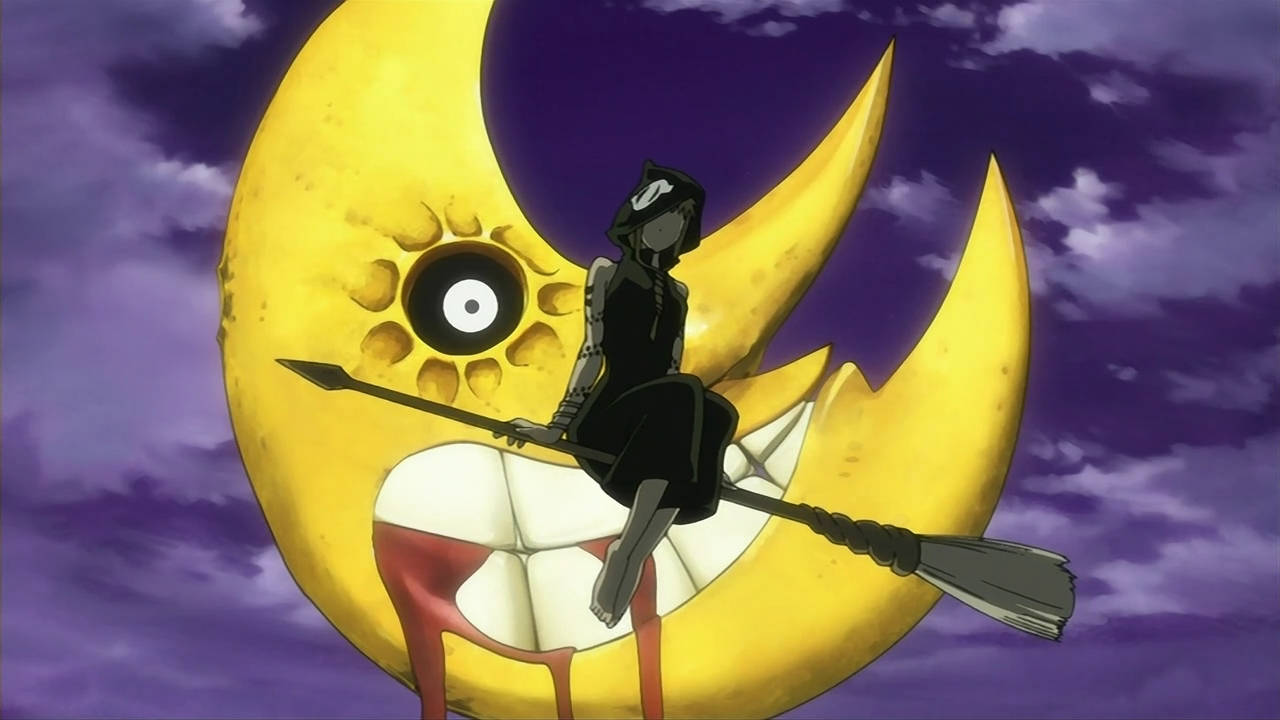 Soul Eater Moon With Medusa Background