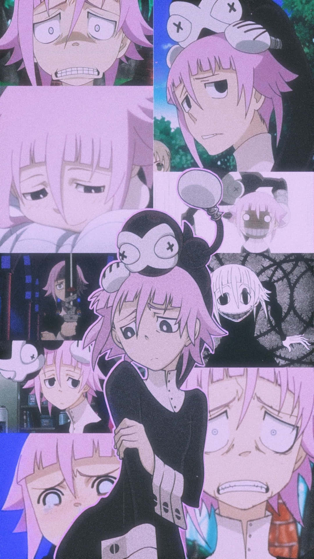 Soul Eater Pfp Pink Background