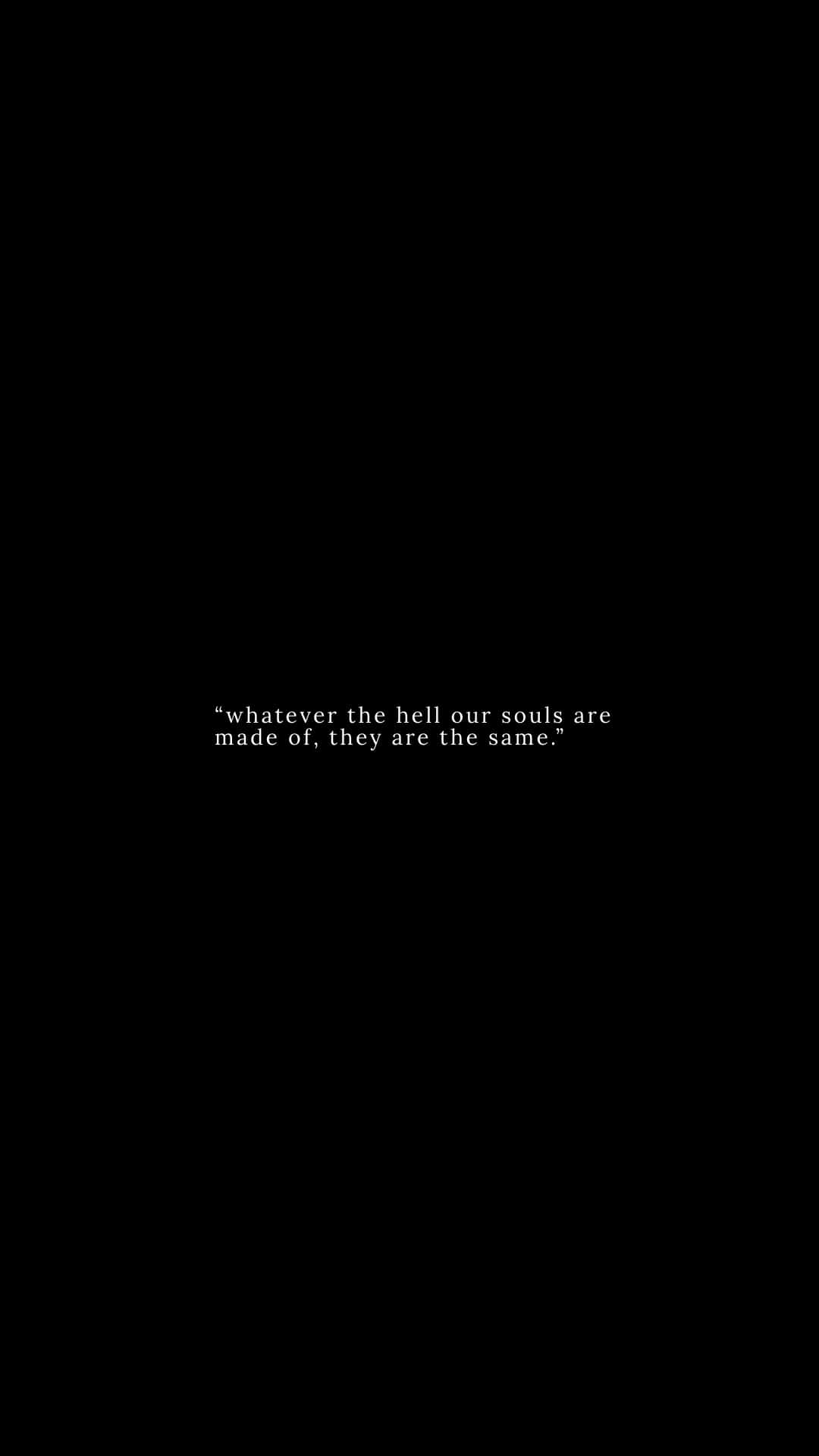 Souls Quote Black Background Background