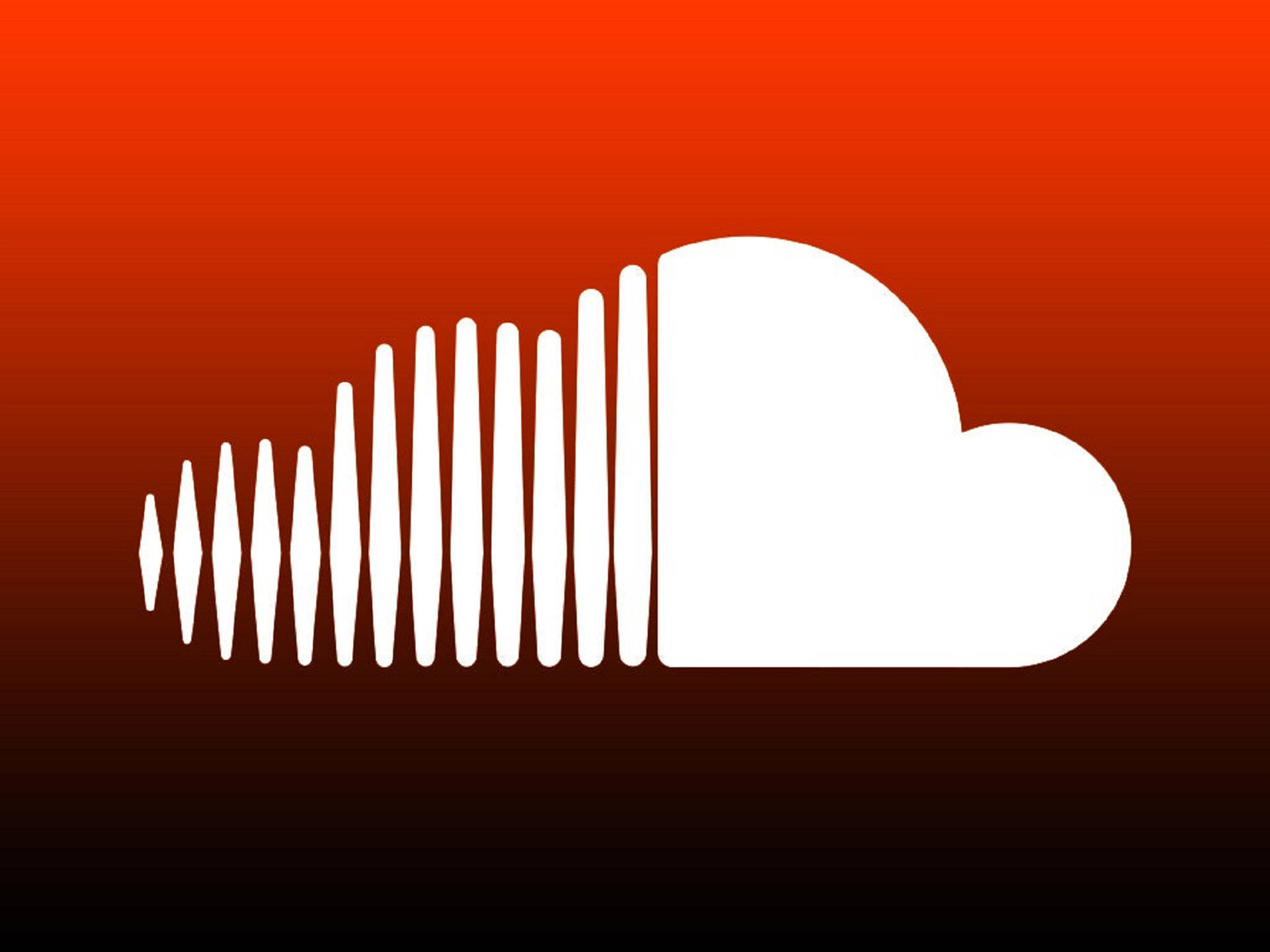 Soundcloud Music Logo Art Background