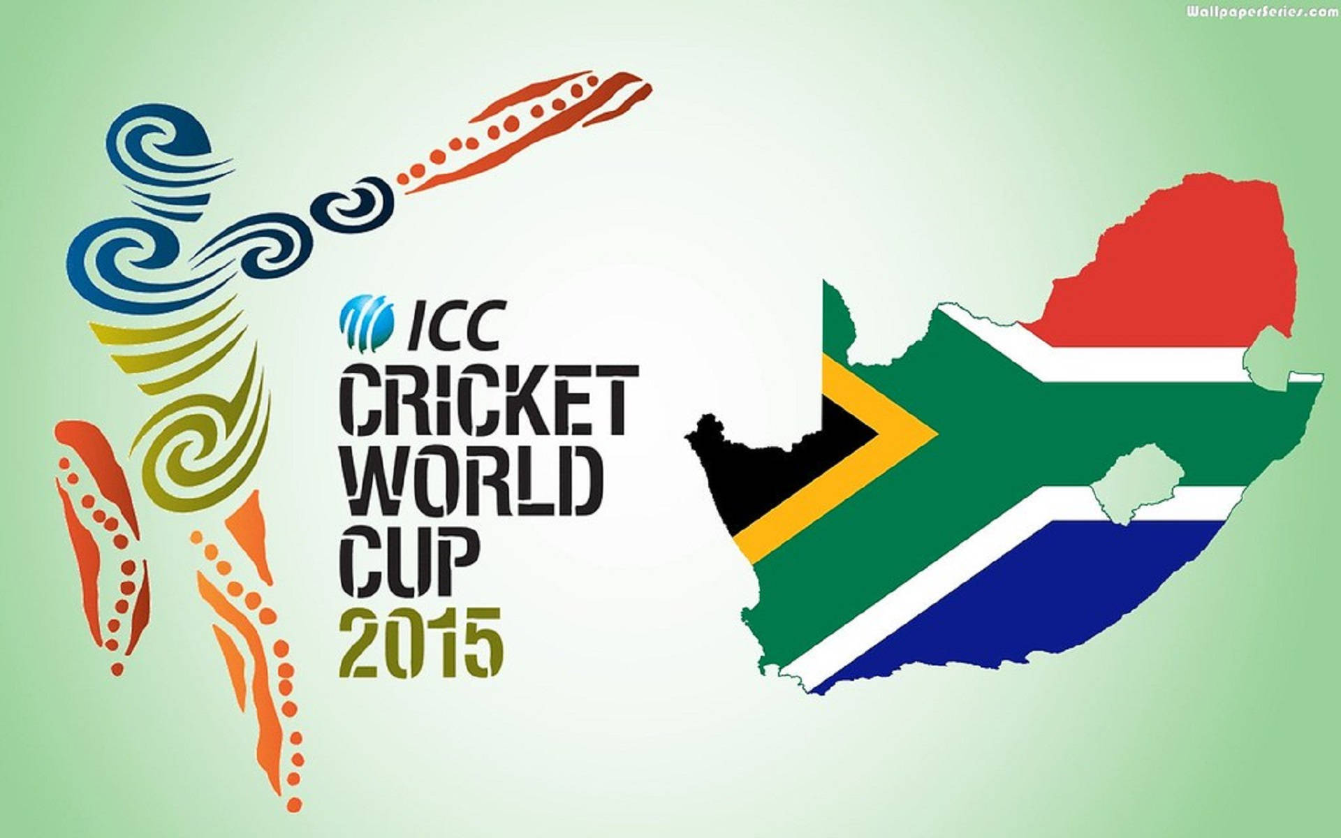 South Africa Cricket 2015 Poster Background