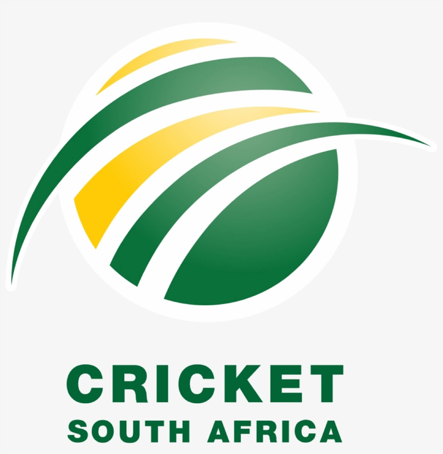South Africa Cricket Logo In White Background
