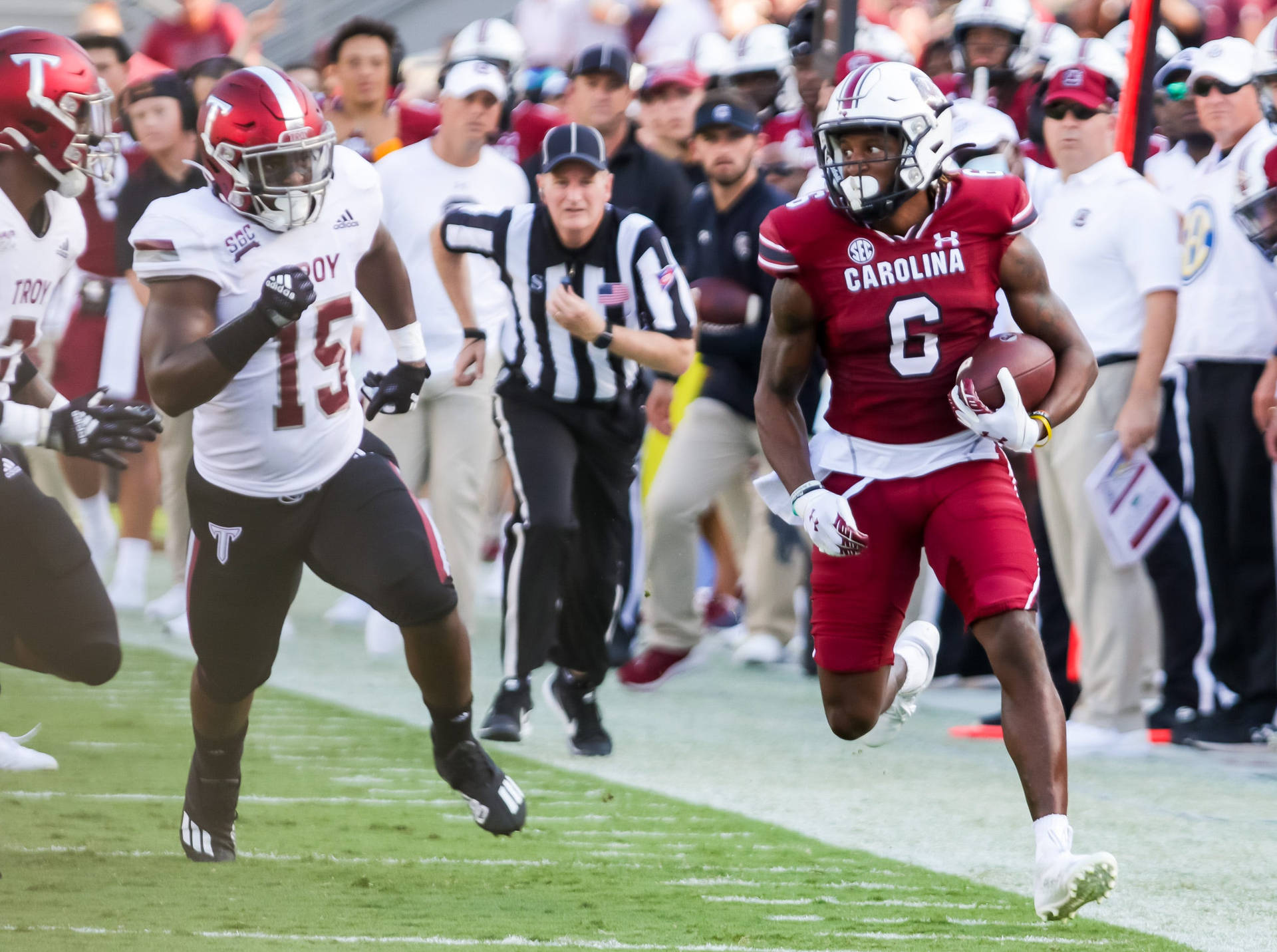 South Carolina Gamecocks Close Team Fight