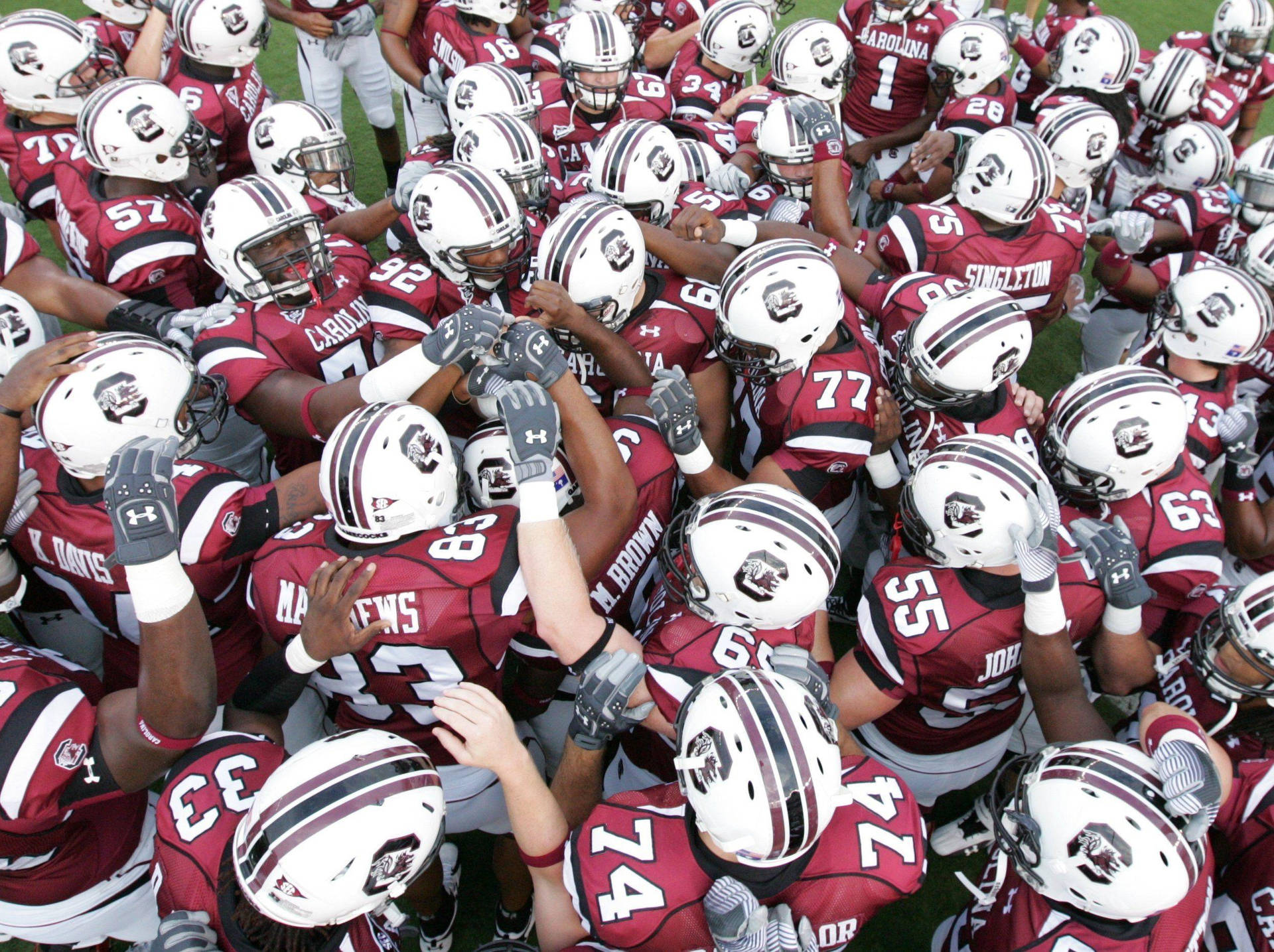 South Carolina Gamecocks Red Team Cheer