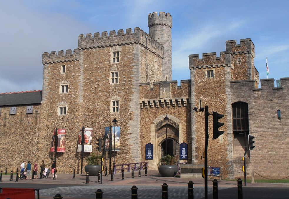 South Gate Of Cardiff Castle