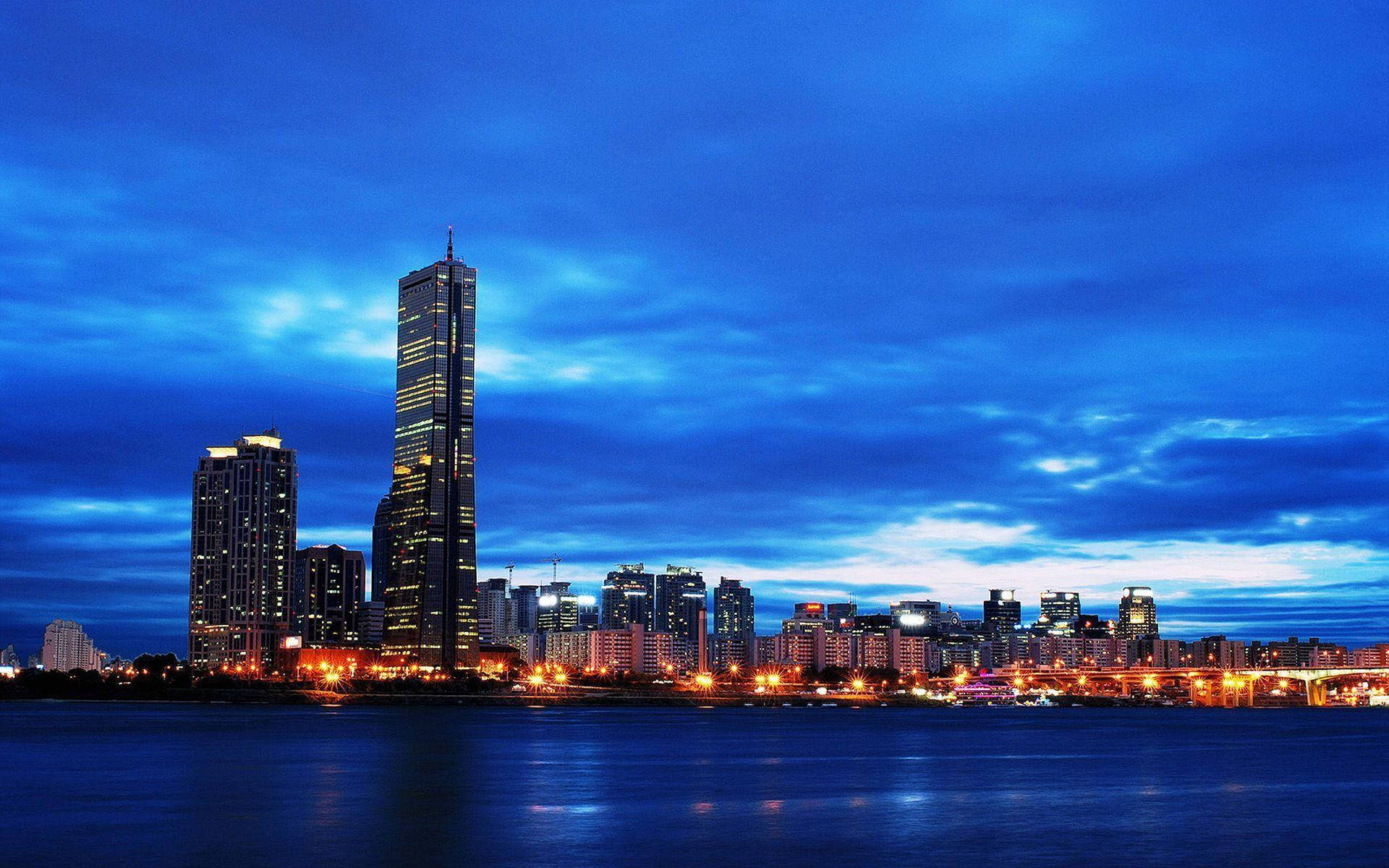 South Korea City Skyline