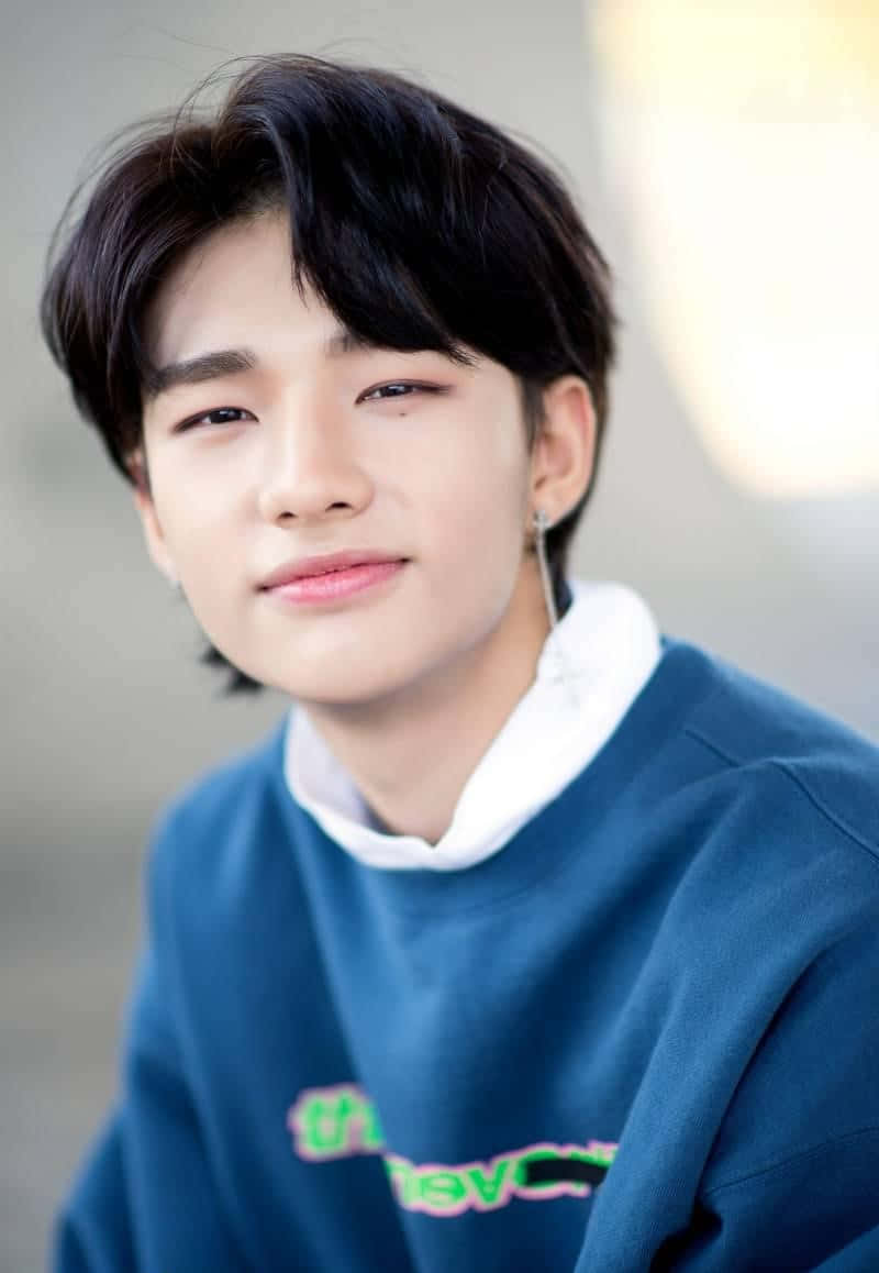 South Korean Rapper Hyunjin For Dispatch Background