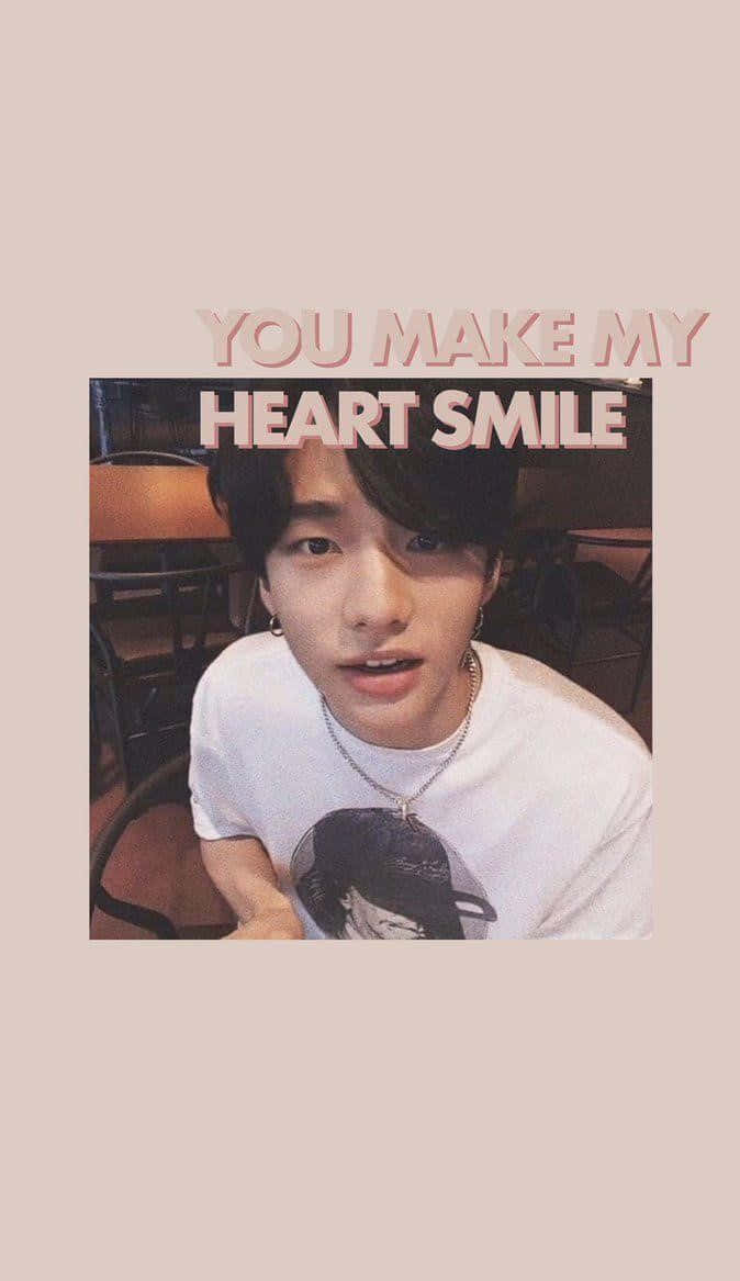 South Korean Singer Hyunjin You Make My Heart Smile