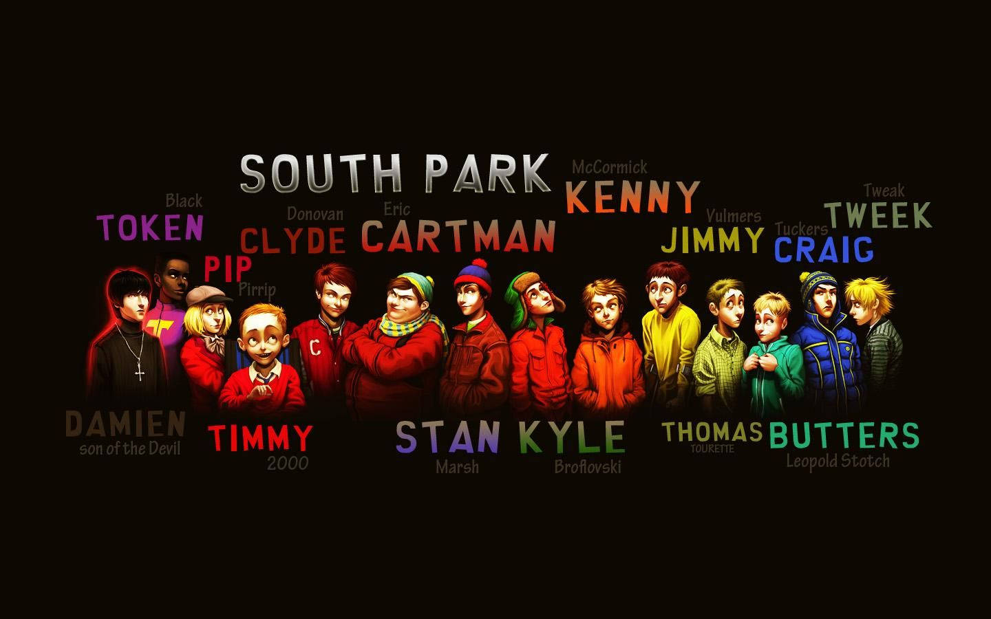 South Park Realistic Characters
