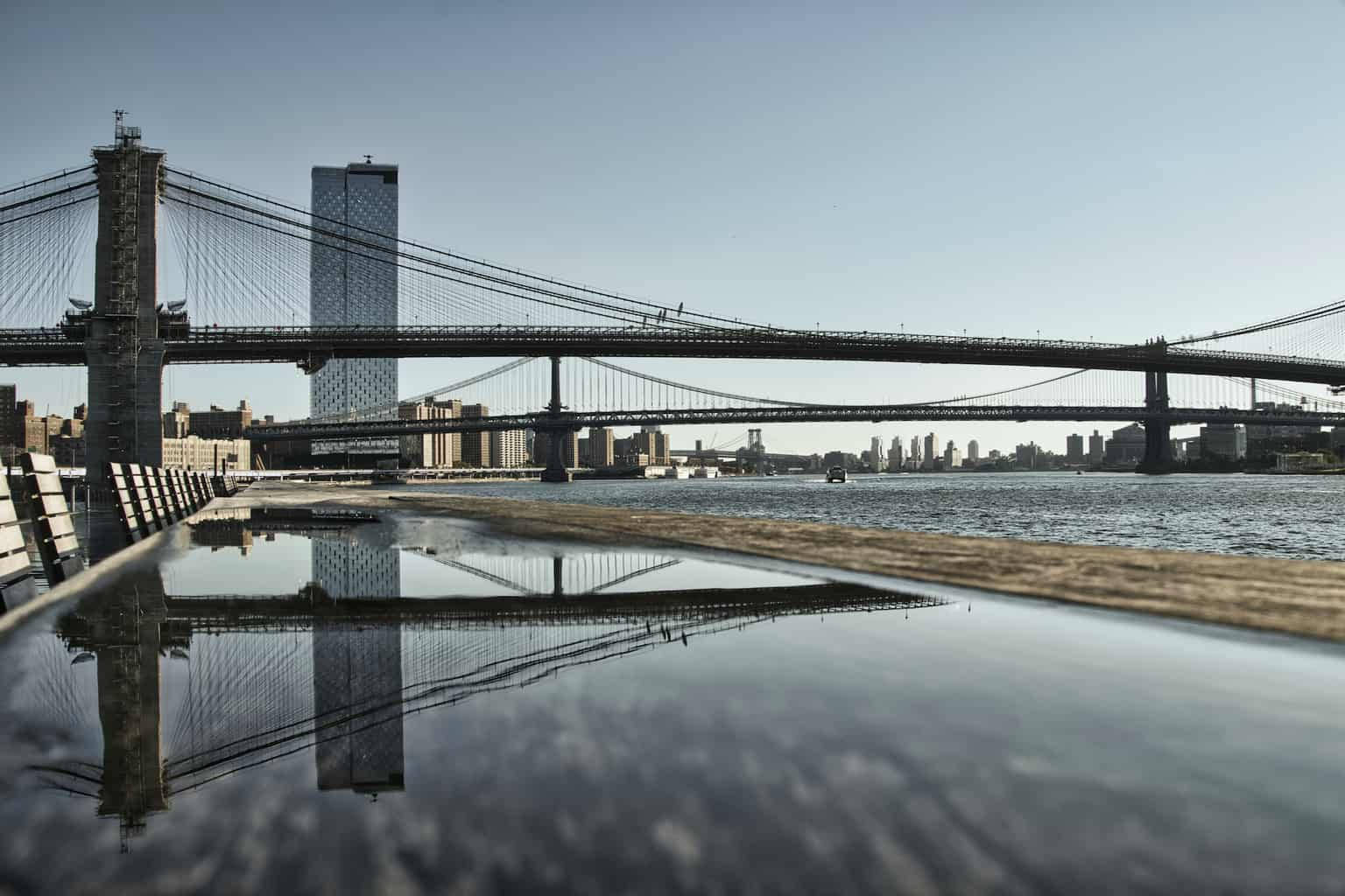 South Street Seaport Bridge Background