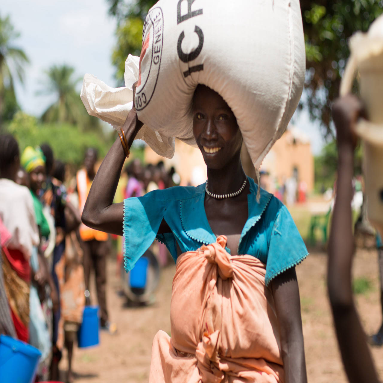 South Sudan Icrc Bag Background