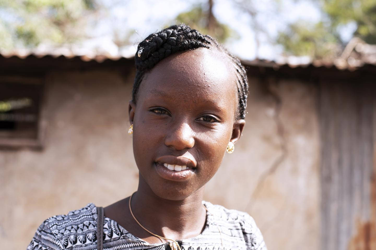 South Sudan Woman Smiling