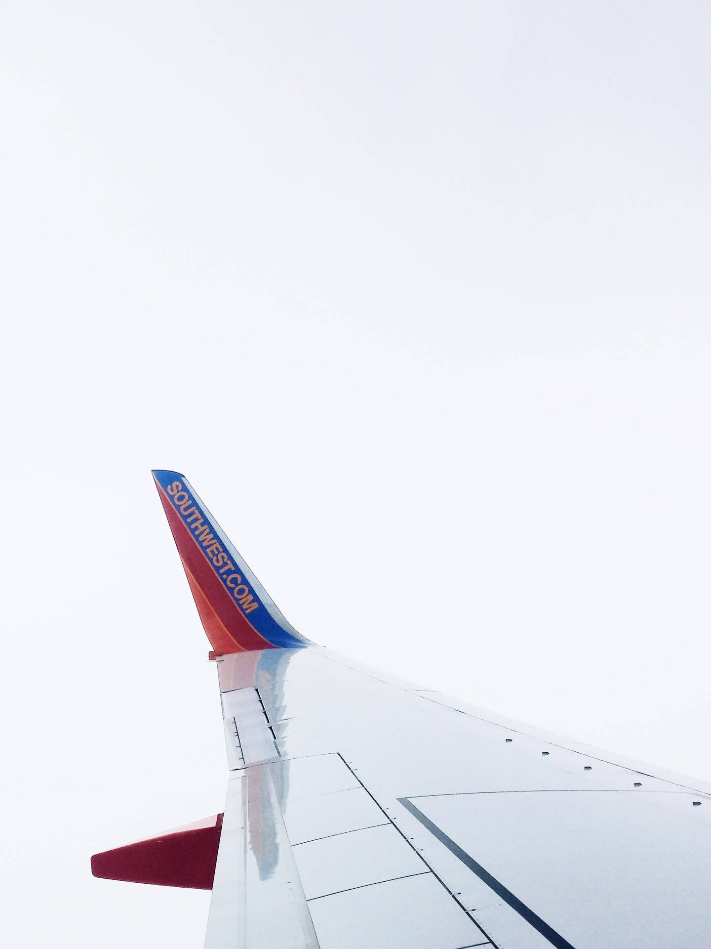 Southwest Airlines Aircraft Wing Background