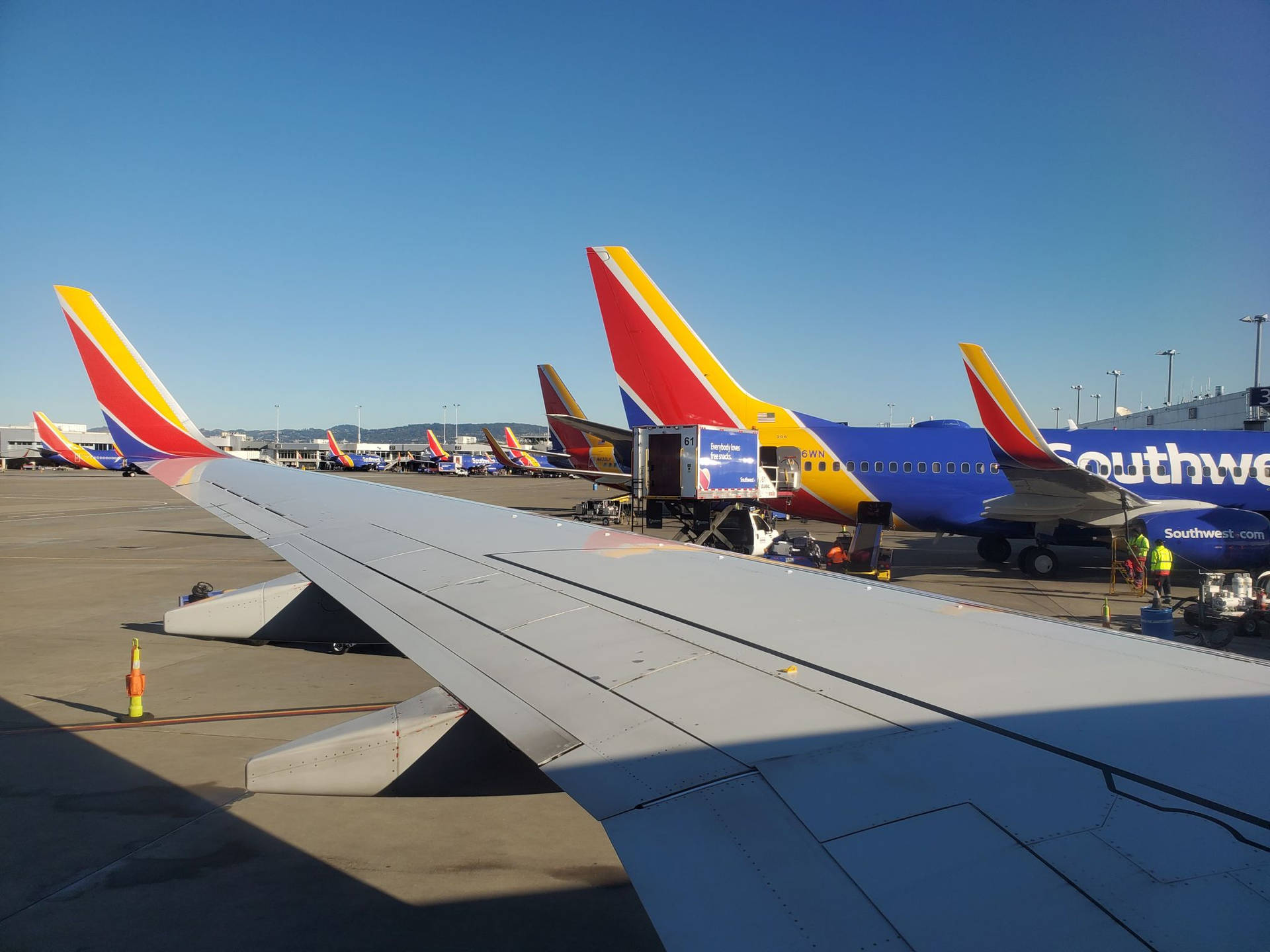 Southwest Airlines Airplane Wings