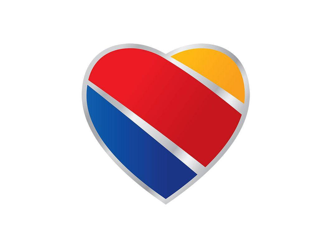 Southwest Airlines Logo On A White Background Background