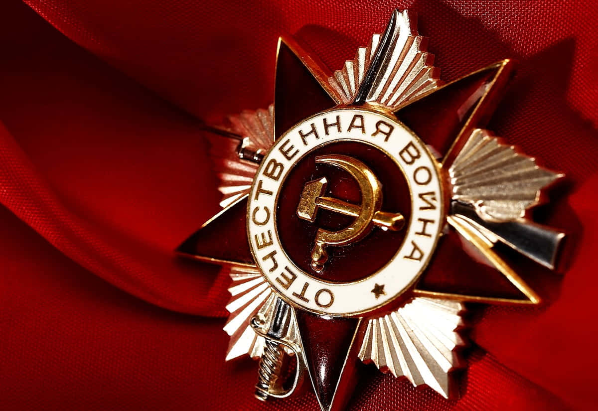 Soviet Military Honor Medal Background