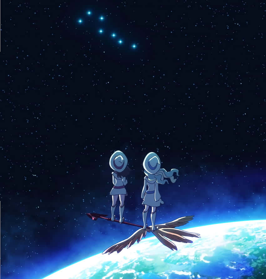 Space Anime Little Witch Academia