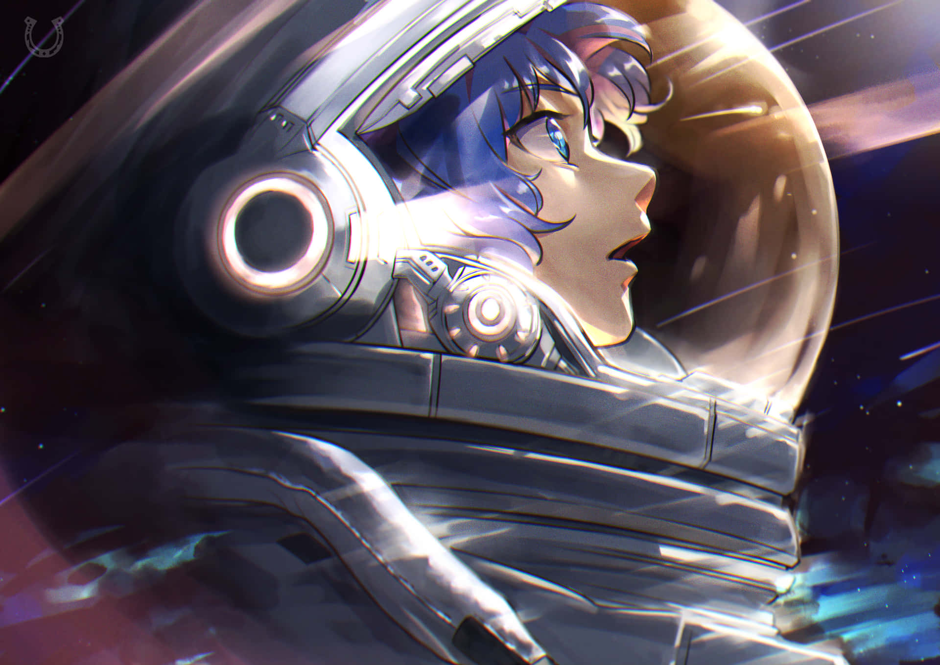 Space Anime Space Suit