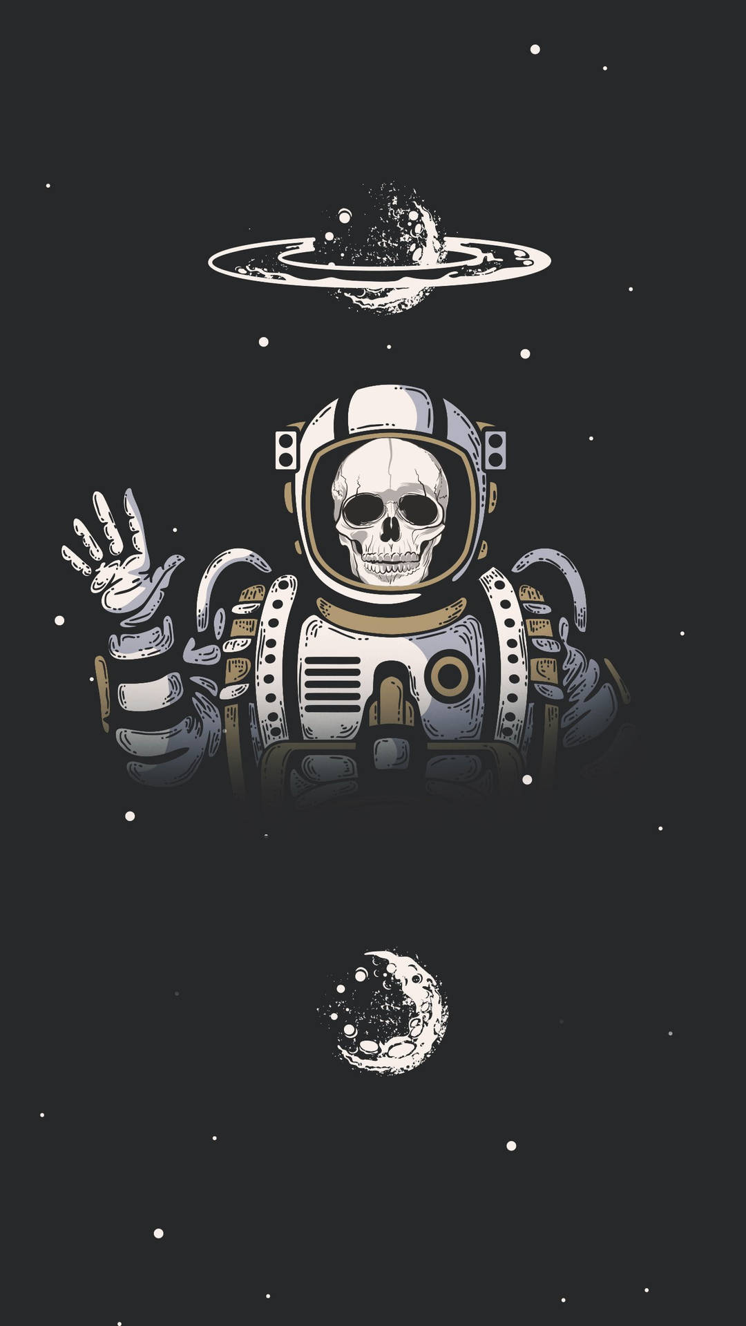 Space Astronaut Skeleton