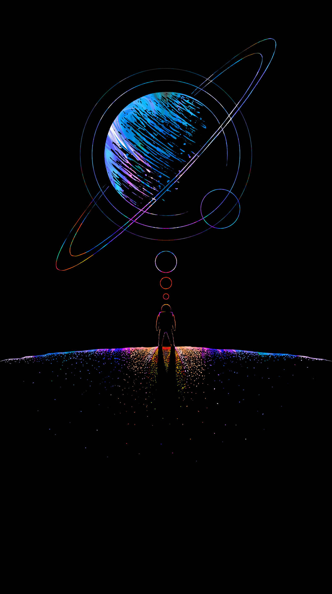 Space Background Drawing Background