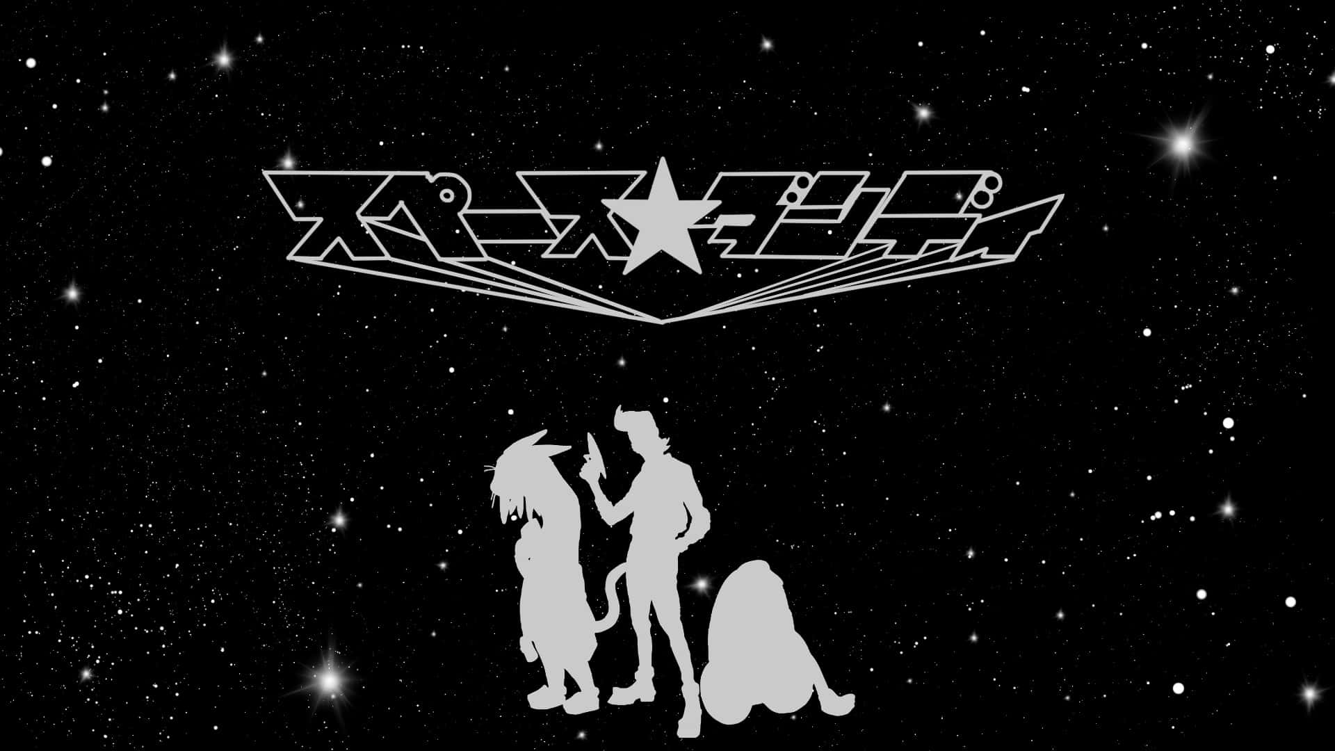 Space Dandy Japanese Logo Background