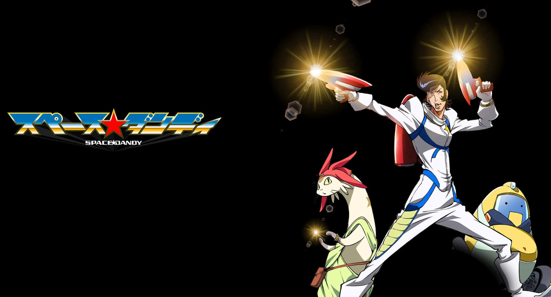 Space Dandy Squad Background