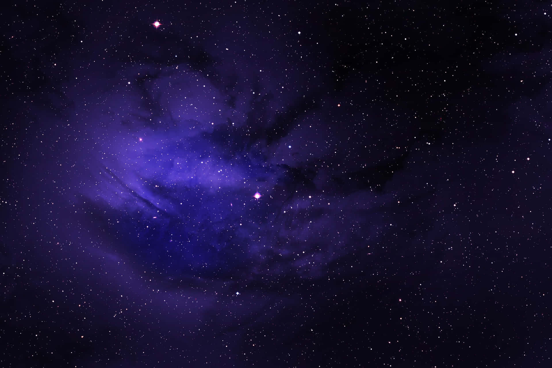 Space Galaxy Dark Purple