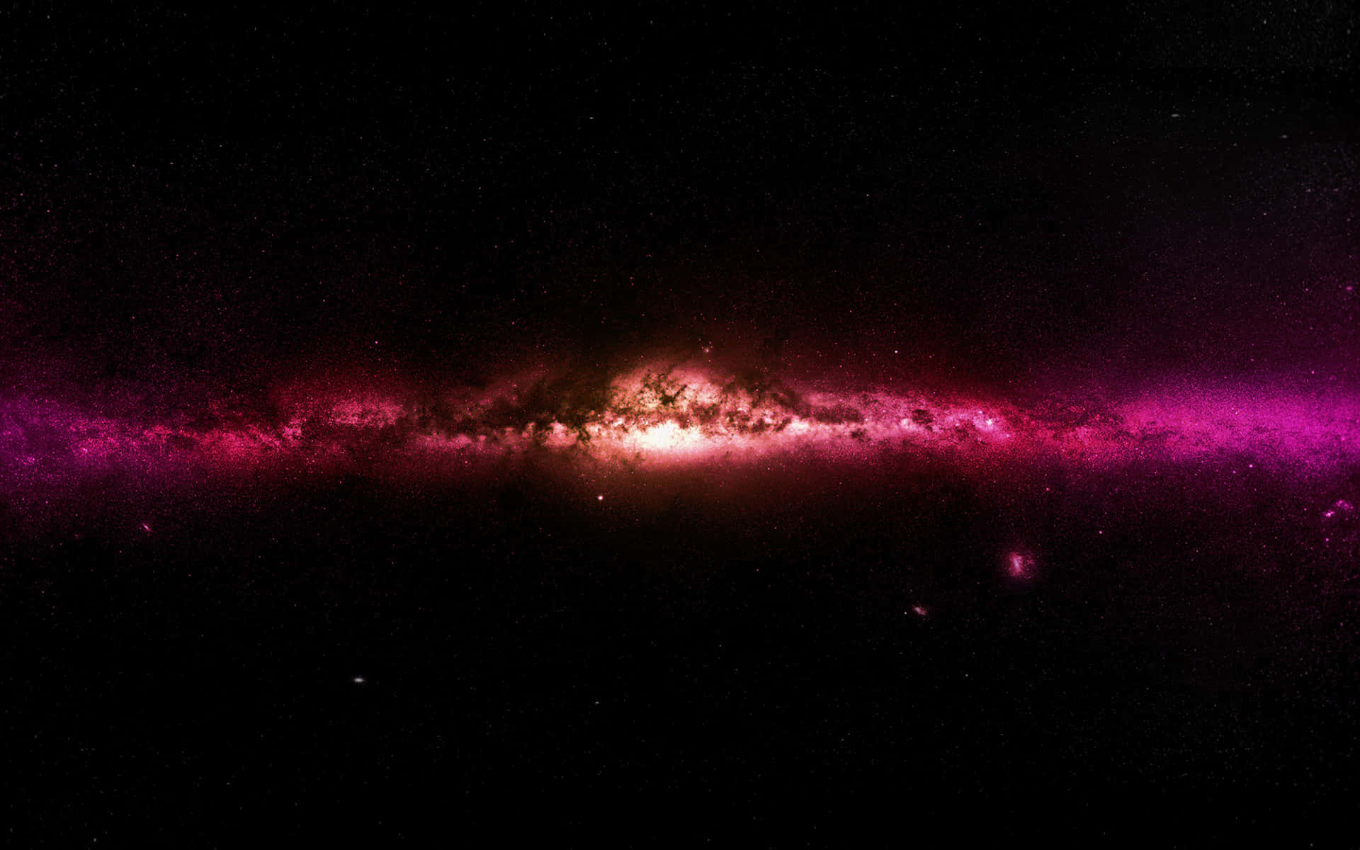 Space Galaxy Red Nebula Background