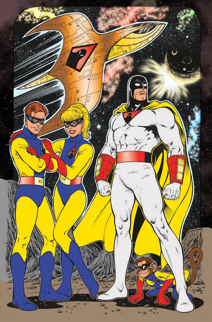 Space Ghost Comic Art