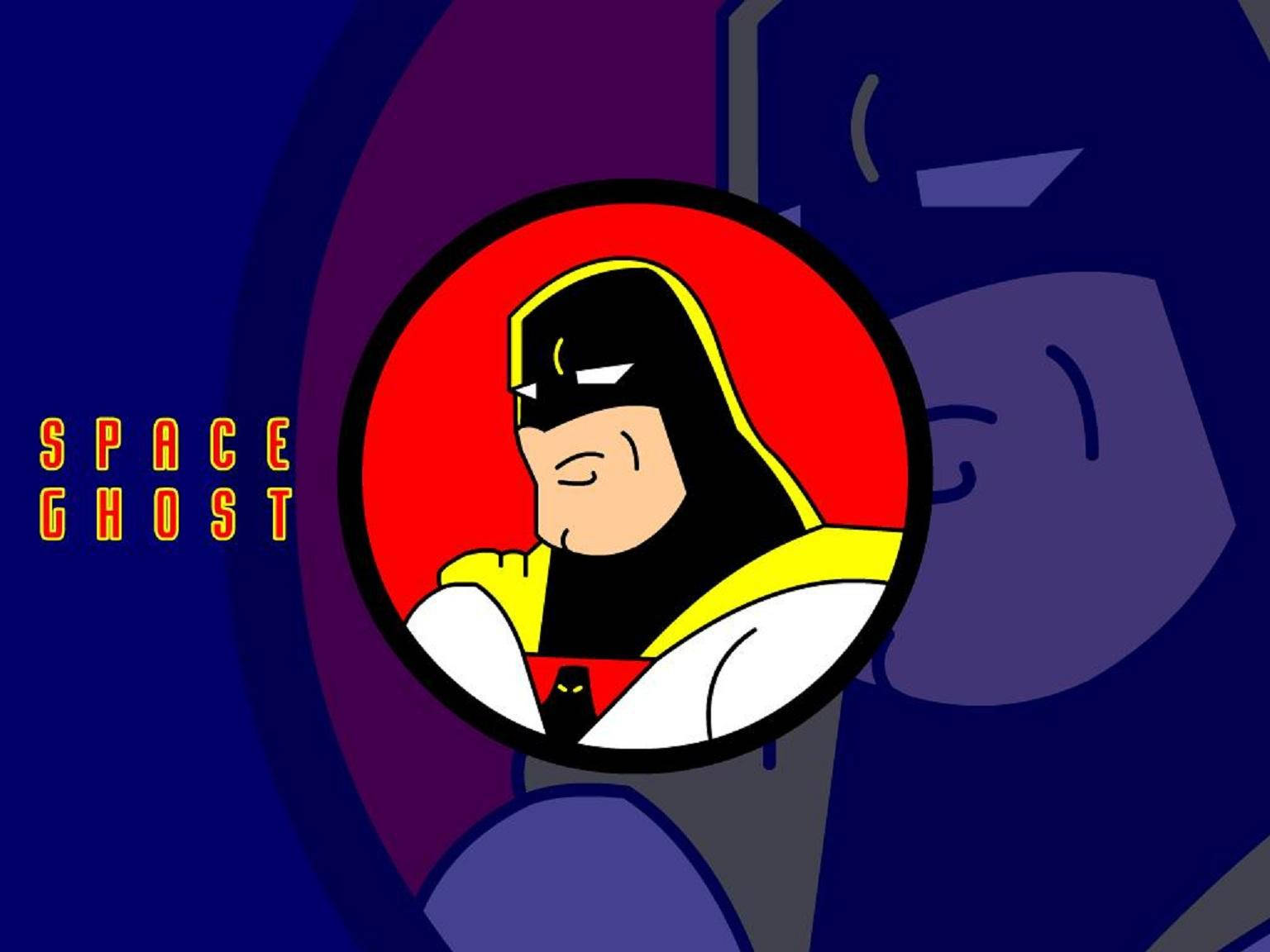 Space Ghost Digital Art Icon